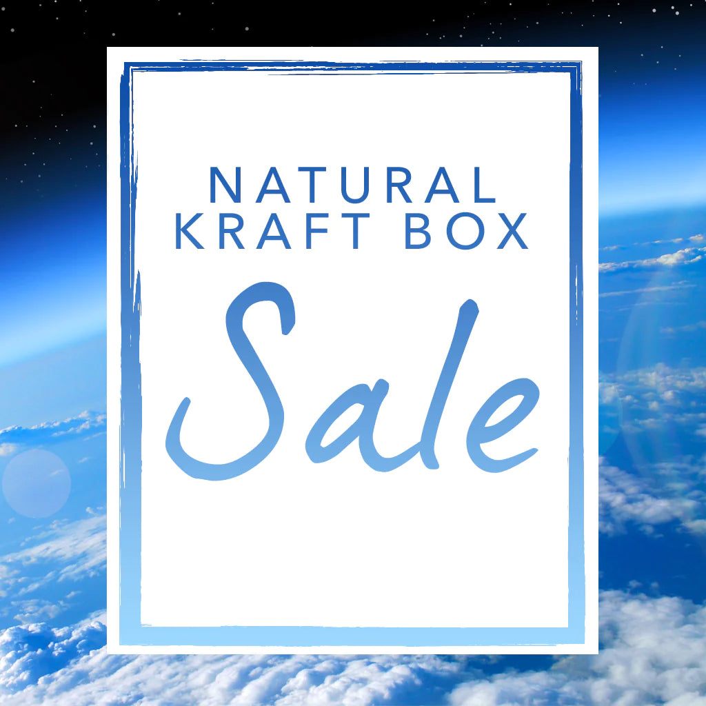 Natural Kraft A4 Shallow Gift Boxes