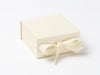 Sample Small Ivory Gift Box with fixed ribbon