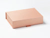 Rose Gold A6 Shallow Gift Box Sample Assembled