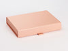 Rose Gold A5 Shallow Folding Gift Box Sample