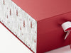 Sample Xmas Tree Modern FAB Sides® Featured on Red Gift Box