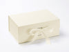 Ivory A5 Deep Folding snap Shut Magnetic Gift Box