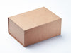 Sample Natural Kraft No Magnets Gift Box Assembled