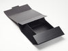 Black A4 Deep Jo Magnet Gift Box Partly Assembled