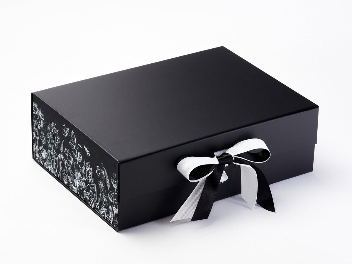 White A4 Deep Gift Boxes no ribbon