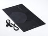 Large Black BoxBag™  Supplied Flat with Ribbon and rope Handles