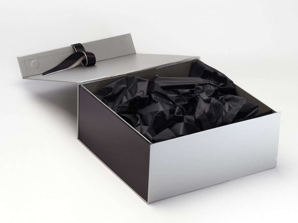 Wholesale Silver Extra Large Gift Boxes and Hamper Boxes