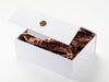 Bronze Wax Seal Featured on White A4 Deep Gift Box with Copper Tissue