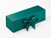 Sample Forest Green Single Bottle Gift Box Assembled