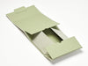 Sample Sage Green Linen No Magnets Gift Box Partly Assembled