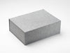 Sample Grey Linen A4 Deep No Magnets Gift Box Assembled