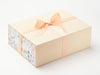 Peach Fuzz Ribbon Featured on Hessian Linen Gift Box with Aromatics FAB Sides®