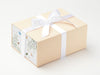 Butterfly Bonanza FAB Sides® Featured on Hessian Linen Gift Box with White Satin Ribbon