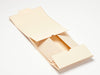 Sample Hessian Linen A5 Deep No Magnets Gift Box Partly Assembled