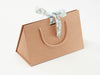 Medium Natural Kraft BoxBag®  Featured with Leaf Garland Ribbon