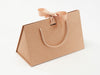 Medium Natural Kraft BoxBag® Supplied with Ribbon and Rope Handles