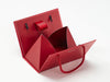 Small Red BoxBag® Partially Assembled