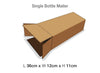 Single Bottle Mailing Carton Sample