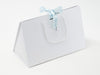 Large White BoxBag®  Featured with It's a Boy Ribbon