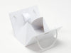 Sample Small White BoxBag® Partially Assembled